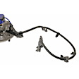 515104 Front, Driver Side Wheel Hub, 6 Lugs, With Bearing,, Problem Solver Series