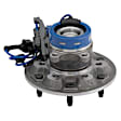 515108 Front, Driver Side Wheel Hub, 6 Lugs, With Bearing, RWD, Problem Solver Series
