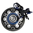 515108 Front, Driver Side Wheel Hub, 6 Lugs, With Bearing, RWD, Problem Solver Series