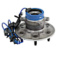 515111 Front, Passenger Side Wheel Hub, 6 Lugs, With Bearing, 4WD, Problem Solver Series