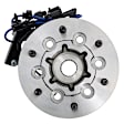 515111 Front, Passenger Side Wheel Hub, 6 Lugs, With Bearing, 4WD, Problem Solver Series