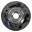 515113 Front, Driver or Passenger Side Wheel Hub, 5 Lugs, With Bearing, Problem Solver Series