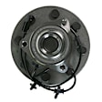 515114 Front, Driver or Passenger Side Wheel Hub, 8 Lugs, With Bearing, RWD, Problem Solver Series