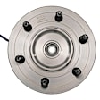515119 Front, Driver or Passenger Side Wheel Hub, 6 Lugs, With Bearing, 4WD, Problem Solver Series