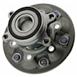 515121 Front, Driver or Passenger Side Wheel Hub, 6 Lugs, With Bearing, 4WD, Problem Solver Series
