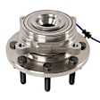 515122 Front, Driver or Passenger Side Wheel Hub, 8 Lugs, With Bearing, 4WD, Problem Solver Series