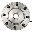 515122 Front, Driver or Passenger Side Wheel Hub, 8 Lugs, With Bearing, 4WD, Problem Solver Series