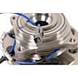 515122 Front, Driver or Passenger Side Wheel Hub, 8 Lugs, With Bearing, 4WD, Problem Solver Series