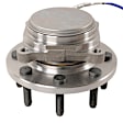 515123 Front, Driver or Passenger Side Wheel Hub, 8 Lugs, With Bearing, RWD, Problem Solver Series