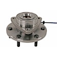 515125 Front, Driver or Passenger Side Wheel Hub, 6 Lugs, With Bearing,, 5.6L, 8Cyl, Problem Solver Series