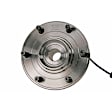 515125 Front, Driver or Passenger Side Wheel Hub, 6 Lugs, With Bearing,, 5.6L, 8Cyl, Problem Solver Series