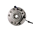 515125 Front, Driver or Passenger Side Wheel Hub, 6 Lugs, With Bearing,, 5.6L, 8Cyl, Problem Solver Series
