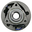 515126 Front, Driver or Passenger Side Wheel Hub, 5 Lugs, With Bearing,, Problem Solver Series