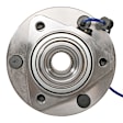 515127 Front, Driver or Passenger Side Wheel Hub, 6 Lugs, With Bearing, 5.6L, 8Cyl, Problem Solver Series