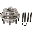 515130 Front, Driver or Passenger Side Wheel Hub, 8 Lugs, With Bearing, 4WD, Problem Solver Series