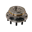 515132 Front, Driver or Passenger Side Wheel Hub, 10 Lugs, Sensor Included, 4 X 2, Problem Solver Series