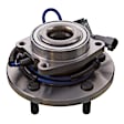 515136 Front, Driver or Passenger Side Wheel Hub, 5 Lugs, With Bearing,, Problem Solver Series
