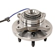 515142 Front, Driver or Passenger Side Wheel Hub, 6 Lugs, With Bearing,, Problem Solver Series