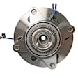 515142 Front, Driver or Passenger Side Wheel Hub, 6 Lugs, With Bearing,, Problem Solver Series