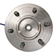 515142 Front, Driver or Passenger Side Wheel Hub, 6 Lugs, With Bearing,, Problem Solver Series
