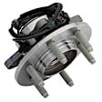 515142 Front, Driver or Passenger Side Wheel Hub, 6 Lugs, With Bearing,, Problem Solver Series