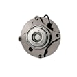515143 Front, Driver or Passenger Side Wheel Hub, 6 Lugs, With Bearing, RWD, Problem Solver Series
