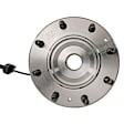 515145 Front, Driver or Passenger Side Wheel Hub, 8 Lugs, With Bearing, 4WD, Problem Solver Series