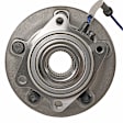 515150 Front, Driver or Passenger Side Wheel Hub, 5 Lugs, With Bearing,, 3.6L, 6Cyl, Problem Solver Series