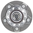 515153 Front, Driver or Passenger Side Wheel Hub, 5 Lugs, With Bearing,, Problem Solver Series