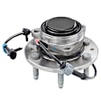 515161 Front, Driver or Passenger Side Wheel Hub, 6 Lugs, Sensor Included, RWD, Problem Solver Series