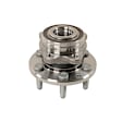 515167 Front, Driver or Passenger Side Wheel Hub, 6 Lugs, With Bearing, Sensor Included, 4WD, Problem Solver Series