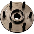 515179 Front, Driver or Passenger Side Wheel Hub, 6 Lugs, 4WD, Problem Solver Series