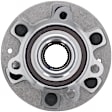 515197 Front, Driver or Passenger Side Wheel Hub, 6 Lugs, With Bearing, 4WD