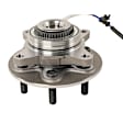 515199 Front, Driver or Passenger Side Wheel Hub, 6 Lugs, 4WD