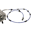 515206 Front, Driver or Passenger Side Wheel Hub, 8 Lugs, With Bearing