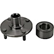 518510 Front, Driver or Passenger Side Wheel Hub, With Bearing, Problem Solver Series