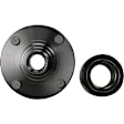 518510 Front, Driver or Passenger Side Wheel Hub, With Bearing, Problem Solver Series