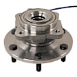 541004 Rear, Driver or Passenger Side Wheel Hub, 6 Lugs, With Bearing, Problem Solver Series