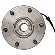 541004 Rear, Driver or Passenger Side Wheel Hub, 6 Lugs, With Bearing, Problem Solver Series