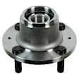 541010 Rear, Driver or Passenger Side Wheel Hub, 4 Lugs, With Bearing, Problem Solver Series
