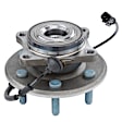 541015 Rear, Driver or Passenger Side Wheel Hub, 6 Lugs, With Bearing, Sensor Included, 3.5L, 6Cyl, Problem Solver Series