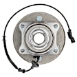 541015 Rear, Driver or Passenger Side Wheel Hub, 6 Lugs, With Bearing, Sensor Included, 3.5L, 6Cyl, Problem Solver Series