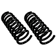 2003 Pontiac Aztek - Rear, Coil Springs, All Wheel Drive, Set of 2, Problem Solver Series