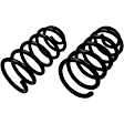 81647 Rear Coil Springs, Set of 2