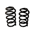 81774 Front, Driver and Passenger Side Coil Springs, Set of 2