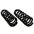 CC81764 Front, Driver and Passenger Side Coil Springs, Set of 2