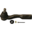 ES3565 Front, Driver Side, Outer Tie Rod End, 6.2 In. Stud Center To End, Includes Hardware