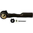 ES3565 Front, Driver Side, Outer Tie Rod End, 6.2 In. Stud Center To End, Includes Hardware