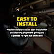 2016 Toyota Corolla - Front, Driver or Passenger Side, Outer Tie Rod End, 5.62 (in) from Stud Center to Body End