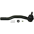ES800855 Front, Passenger Side, Outer Tie Rod End, Includes Grease Fitting, Castle Nut, and Split Pins